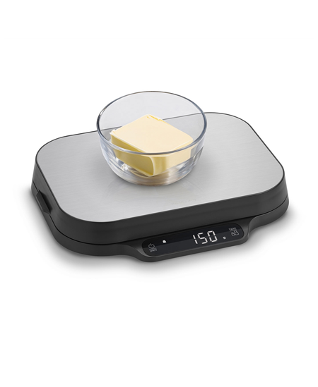 Caso Kitchen and Precision scales | KitchenDuo | Display type LED | Black/Stainless steel
