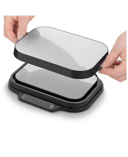 Caso Kitchen and Precision scales | KitchenDuo | Display type LED | Black/Stainless steel