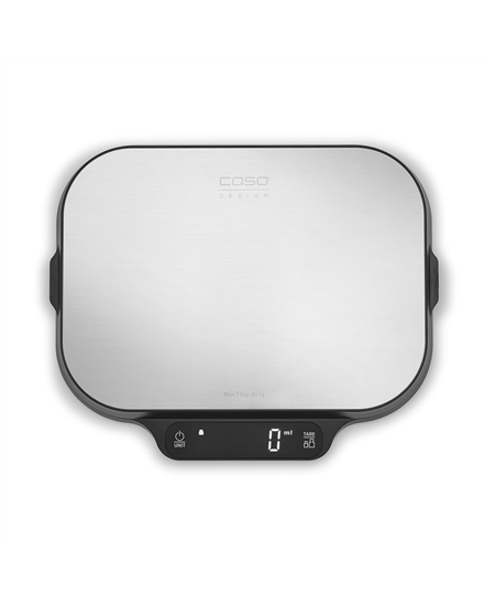 Caso Kitchen and Precision scales | KitchenDuo | Display type LED | Black/Stainless steel