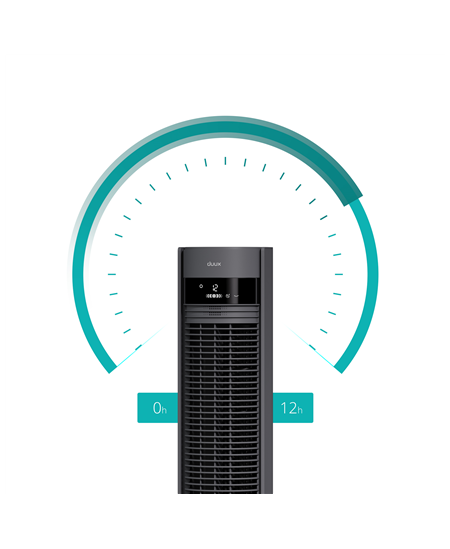 Duux Fan | Elevate | Tower Fan | 40 W | Diameter 29 cm | Number of speeds 12 | Oscillation | Gray