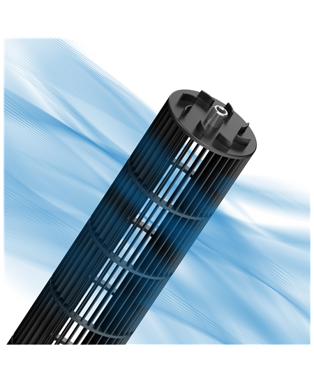 Duux Fan | Elevate | Tower Fan | 40 W | Diameter 29 cm | Number of speeds 12 | Oscillation | Gray