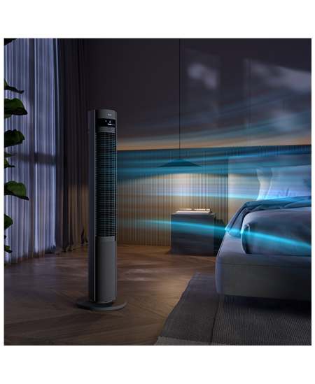 Duux Fan | Elevate | Tower Fan | 40 W | Diameter 29 cm | Number of speeds 12 | Oscillation | Gray