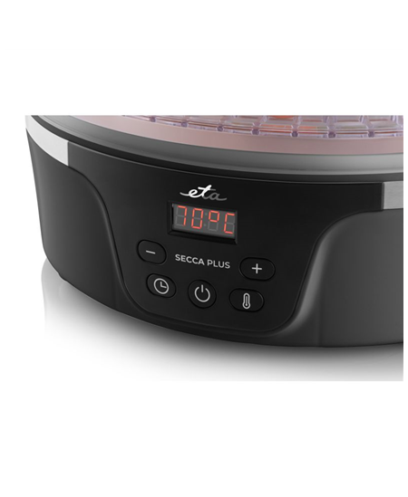 ETA | Food Dryer | Power 380 W | Number of trays 8 | Integrated timer | Black