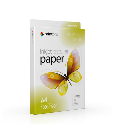 ColorWay PrintPro Photo Paper, 100 sheets | Matte | 190 g/m² | A4