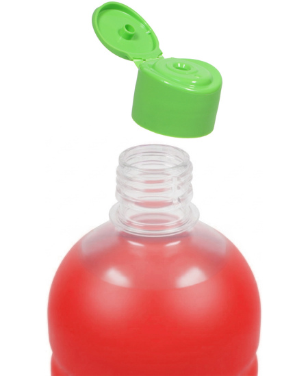 Ypač gerai nuplaunamas guašas PRIMO, ryškiai raudonos spalvos, 750 ml