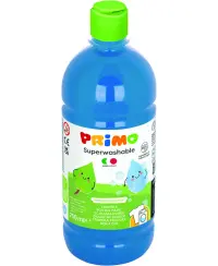 Ypač gerai nuplaunamas guašas PRIMO, žydros spalvos, 750 ml