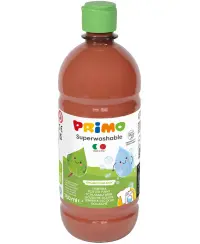Ypač gerai nuplaunamas guašas PRIMO, rudos spalvos, 750 ml