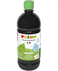 Ypač gerai nuplaunamas guašas PRIMO, juodos spalvos, 750 ml