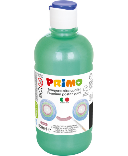 Premium guašas PRIMO, perlamutrinės žalios spalvos, 500 ml