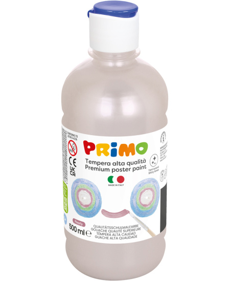 Premium guašas PRIMO, perlų spalvos, 500 ml