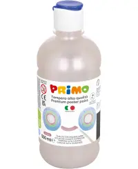 Premium guašas PRIMO, perlų spalvos, 500 ml