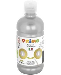 Guašas PRIMO, sidabrinės spalvos, 500 ml