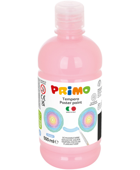 Guašas PRIMO, pastelinės rožinės spalvos, 500 ml
