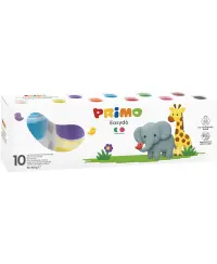 Modelinas PRIMO, 10 spalvų x 100 g
