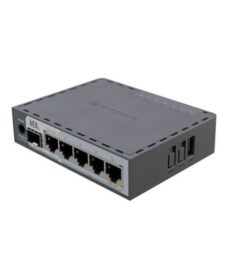 MikroTik | hEX S (2025) | 10/100/1000 Mbit/s | Ethernet LAN (RJ-45) ports 5 | Mesh Support No | MU-MiMO No | No mobile broadband