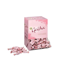 Pieninio šokolado saldainiai GEISHA, su lazdyno riešutais, 3 kg