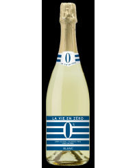Nealkoholinis putojantis vynas LA VIE EN ZERO, baltas, 0%, 0,75 l