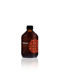 Ekologiškas gaivusis arbatos gėrimas VIGO Kombucha, avietė+rosmarinas, 330 ml, LT-EKO-001 D