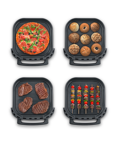 Caso Air Fryer | AirFry & PizzaChef | Power 2850 W | Capacity 6 L | Black
