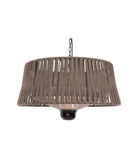 SUNRED | Heater | ARTIX M-HO BROWN, Corda Bright Hanging | Infrared | 1800 W | Brown | IP24