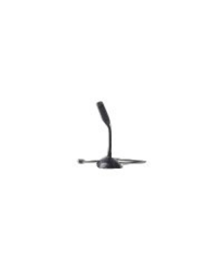 Gembird Desktop microphone MIC-D-02 3.5 mm, 3.5 mm audio plug, Black