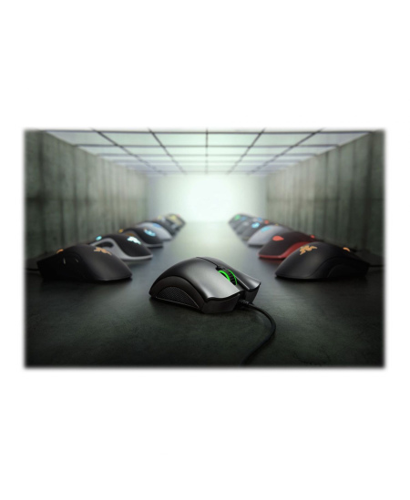 Razer Gaming Mouse  DeathAdder Essential Ergonomic Optical mouse, White, Wired