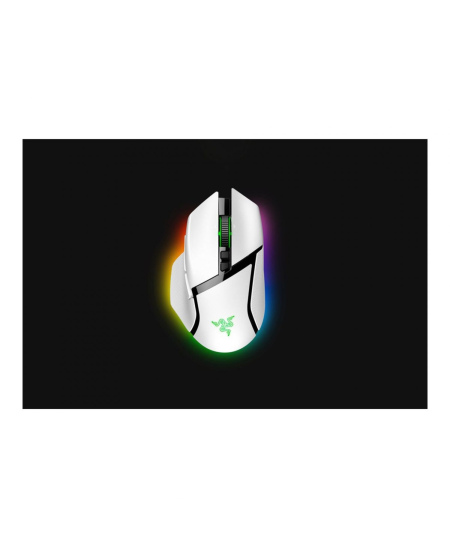 Razer Basilisk V3 Pro Gaming Mouse, RGB LED light, Bluetooth, Wireless, White
