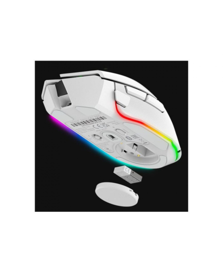 Razer Basilisk V3 Pro Gaming Mouse, RGB LED light, Bluetooth, Wireless, White