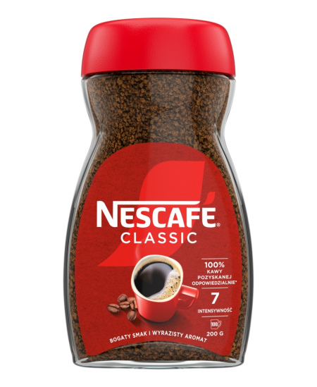 NESCAFE Classic Tirpi kava, 200g