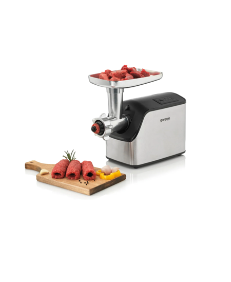 Gorenje | Meat Grinder | MG2202XE | Stainless Steel/Black | 2200 W | Number of speeds 1 | Throughput (kg/min) 2.2