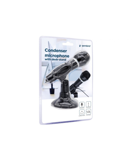 Gembird | Condenser Microphone with Desk-stand | MIC-D-04