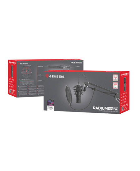Genesis | Condenser Microphone | Radium 400 G2 | Black