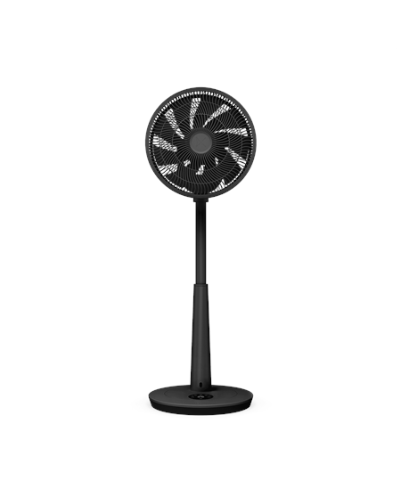 Duux Fan | Whisper 3 | Stand Fan | 19 W | Diameter 34 cm | Number of speeds 26 | Oscillation | Remote control | Black