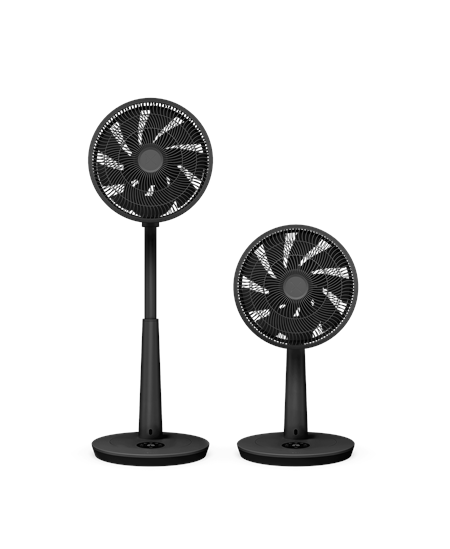 Duux Fan | Whisper 3 | Stand Fan | 19 W | Diameter 34 cm | Number of speeds 26 | Oscillation | Remote control | Black