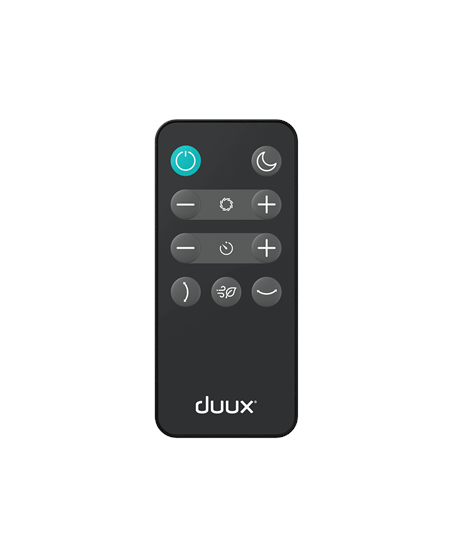 Duux Fan | Whisper 3 | Stand Fan | 19 W | Diameter 34 cm | Number of speeds 26 | Oscillation | Remote control | Black