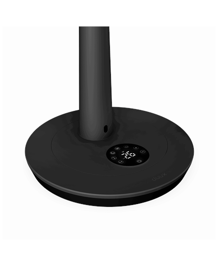 Duux Fan | Whisper 3 | Stand Fan | 19 W | Diameter 34 cm | Number of speeds 26 | Oscillation | Remote control | Black
