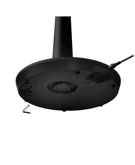 Duux Fan | Whisper 3 | Stand Fan | 19 W | Diameter 34 cm | Number of speeds 26 | Oscillation | Remote control | Black