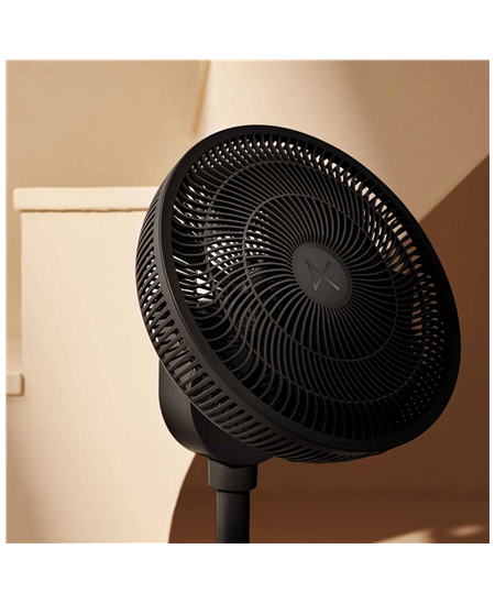 Duux Fan | Whisper 3 | Stand Fan | 19 W | Diameter 34 cm | Number of speeds 26 | Oscillation | Remote control | Black