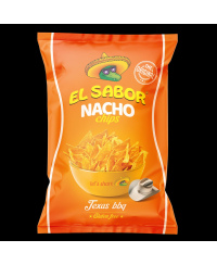 Kukurūzų traškučiai EL SABOR, BBQ skonio, 100 g