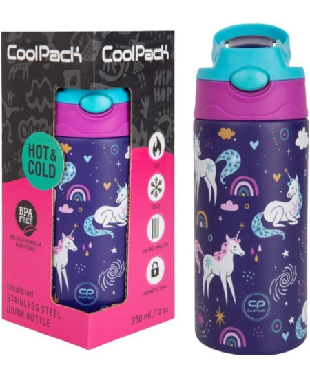 Termogertuvė COOLPACK Bono "Mrs Unicorn", 350 ml