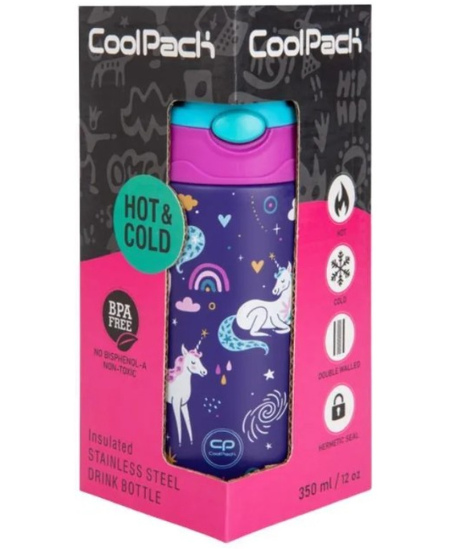 Termogertuvė COOLPACK Bono "Mrs Unicorn", 350 ml