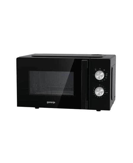 Gorenje Microwave Oven MO20E2BH Free standing, 20 L, 800 W, Grill, Black