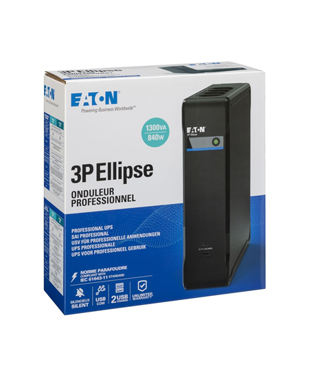 Eaton 3P Ellipse 1300 USB DIN | 840 VA | 1300 W