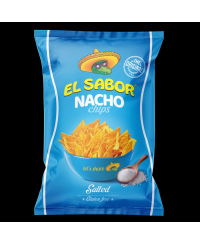 Kukurūzų traškučiai EL SABOR, su druska, 100 g
