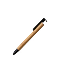 Fixed | Pen With Stylus and Stand | 3 in 1 | Pencil | Stylus for capacitive displays; Stand for phones and tablets | Bamboo