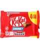 Batonėliai KITKAT Chunky, pieniški, 4 x 32 g