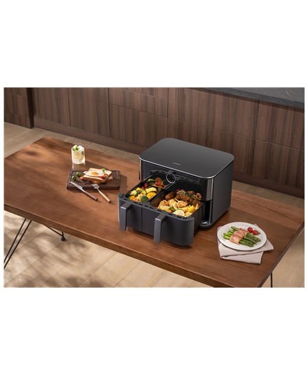 Xiaomi Dual Zone Air Fryer EU | Power 2700 W | Capacity 10 L | Black