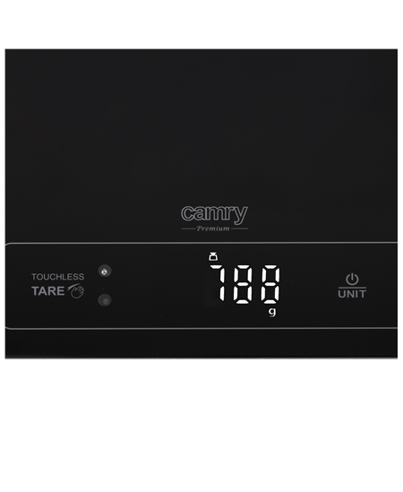 Camry Kitchen Scale CR 3175 Maximum weight (capacity) 15 kg, Graduation 1 g, Display type LED, Black