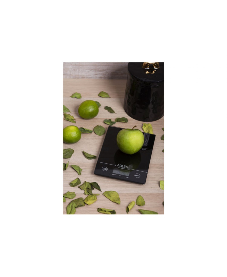 Adler Kitchen scales Adler AD 3138  Maximum weight (capacity) 5 kg, Graduation 1 g, Display type LCD, Black