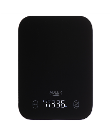 Adler Kitchen Scale | AD 3181b | Graduation 1 g | Display type LED | Black